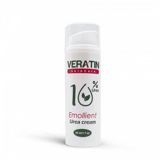 Emolient Urea krem, 50 ml, olej tomanu, ekstrakt CO2, kompleks Veratin-3742-Veratin-Wszystko do manicure