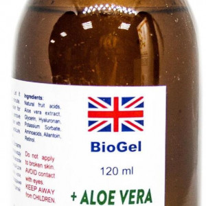 Пилинг на фруктовой кислоте Биогель с Алое Вера, 120 мл. Биопедикюр, Biogel, Aloe Vera