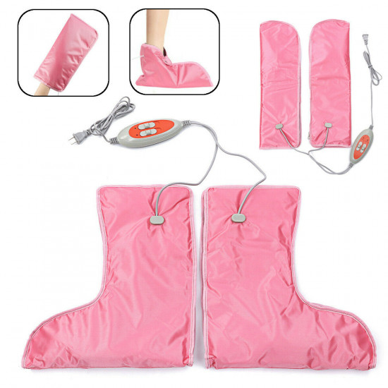 Luvas e botas elétricas, com massagem vibro, cuidados, mãos, pés, termoformagem, Botas térmicas, para tratamentos de spa, Kit, terapia infravermelha, 3668-C-03-5, Equipamentos Elétricos, Cuidados, comprar na Ucrânia