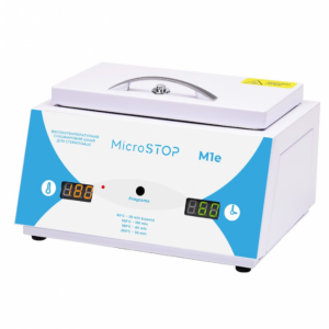 Trockenschrank Microstop-M1e, für Nagelservicemeister, Spezialisten für Tätowieren, Tätowieren, Piercing, Augenbrauenmeister, Kosmetikerinnen, Podologen