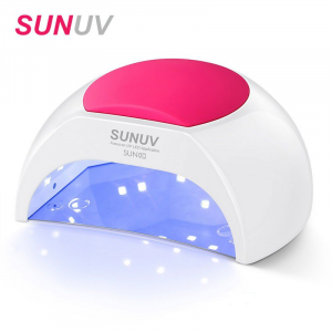 UVLED-Lampe zum Trocknen von Nägeln SUNUV SUN 2, SAN 2, 48 W, Smart 2.0, Überhitzungsschutz, UVLED