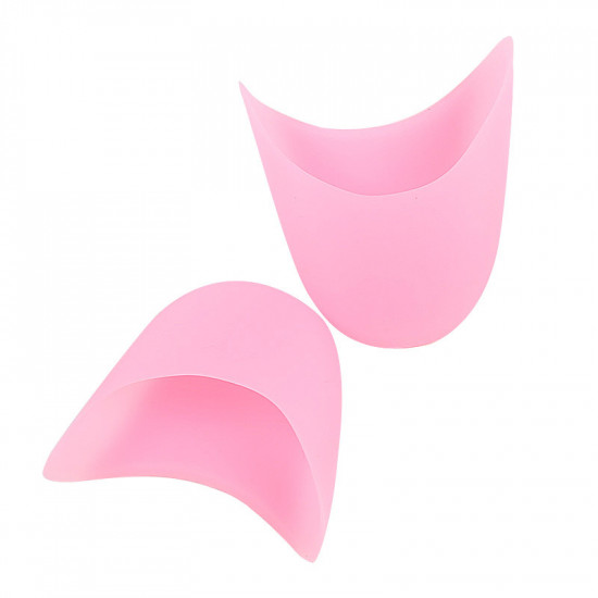 Almofada de silicone rosa cinco dedo do pé, protetor de dedo do pé bailarina-P-18-0321-Foot care-Tudo para manicure