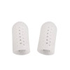 Gesloten siliconen vingertop met perforatie, 20x40 mm, wit, Ademend, op de grote teen, Gel beschermende caps, vingerbescherming, paar, 2 stuks-P-05-06-15-Foot care-Alles voor manicure