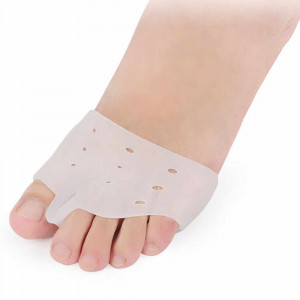 Alisador de pulgar con manguito de silicona con férula, Corrector desnudo transpirable
