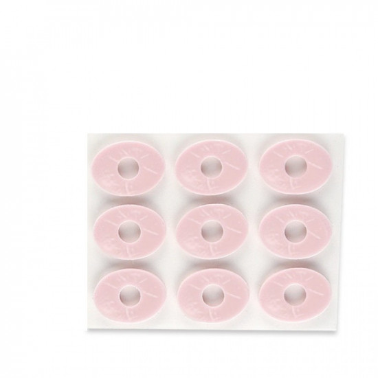 Tasses de protection en silicone. Insert absorbant les chocs. Anneau de plâtre rose #6 - 9 pcs-P-45-Foot care-Se soucier