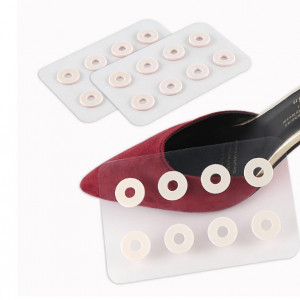 Beschermende pads-siliconen mokken. Schokabsorberende voering. Patch Ring roze #5-8 stuks