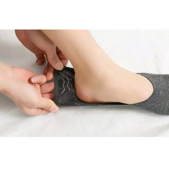 Socks with five fingers; spring-summer-autumn season; Fashion short socks with 5 fingers with silicone insert (price per pair - color to choose), 41883, Subology,  Health and beauty. All for beauty salons,All for a manicure ,Subology, buy with worldwide s