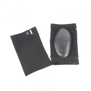  Mi-chaussette en nylon noir avec insert sous la voûte plantaire longitudinale, fasciite plantaire, fasciite plantaire, fasciose plantaire