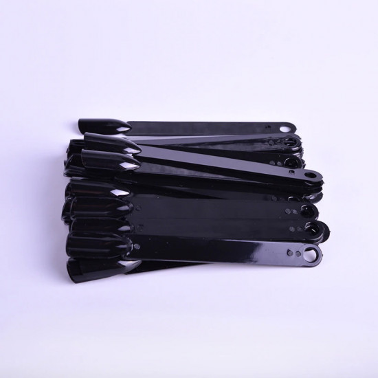 Black tips, 50 pieces, on the ring, fan, 10 cm, 3362-TD-01, Tips,  All for a manicure,Supplies ,  buy with worldwide shipping