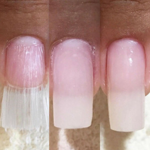 стекловолокно для наращивания ногтей Ubeauty Nail Fiberglass 2 метра