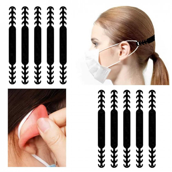 Adjustable mask holder silicone straight against ear pain from long wearing masks 100 PCs, 3791, Mask,  Health and beauty. All for beauty salons,All for a manicure ,Supplies, buy with worldwide shipping