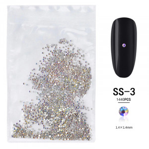  Swarovski Crystal Moonlight SS3 kamienie do paznokci, kamienie, dekoracje, Swarovski, światło księżyca