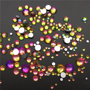Микс кристаллы, камни, для ногтей, радуга, радужный, клей, нейл арт, Swarovski Crystal Rainbow Mix