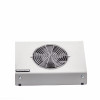 Capuz de manicure de mesa com bolsa Ulka BASIC, cinza, pés de borracha antiderrapantes, capacidade de dois braços, 3000 rpm