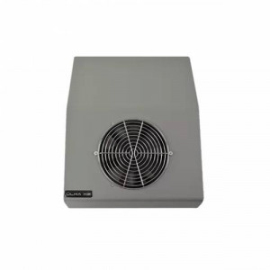 Hoogwaardige pedicurekap Ulka BASIC 40W, grijs, gemaakt van slagvaste kunststof, eenvoudig in gebruik, zonder pootjes