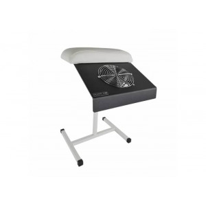 Capuz pedicure Ulka BASIC, com almofada branca, com suporte de chão, 40 W, aspirador pedicure, silencioso, confortável, de alta qualidade