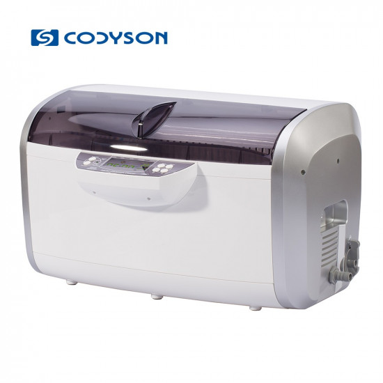 Ультразвуковая Мойка , для чистки, Codyson, Ultrasonic Cleaner, CD-4860, оригинал, 6000мл, 6л, 800Вт, нагрев, таймер, Сертификат, Гарантия, 3608-CD-4860, Ультразвуковые мойки,  Стерилизация и дезинфекция,  купить в Украине