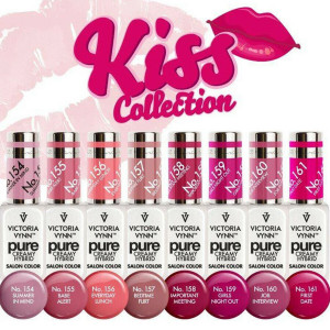 Cream gel Victoria Wynn, Kiss collection, by Victoria Vynn, 8 colors