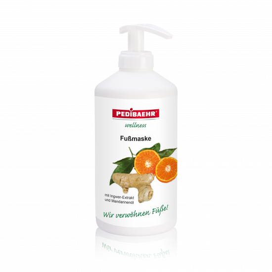 Máscara de pés SPA com extrato de gengibre e óleo de tangerina, 500 ml. distribuidor. Pedibaehr-32737-Baehr-Cuidado