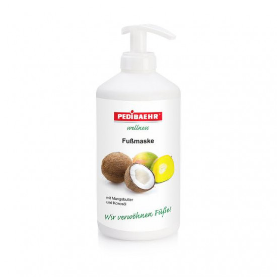 Masque SPA pour les pieds à lextrait de mangue et de noix de coco, 500 ml. distributeur. Pedibaehr-32737-Baehr-Se soucier