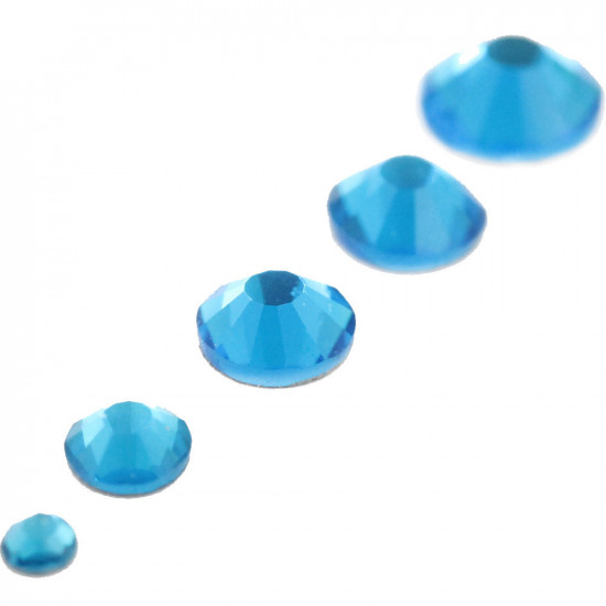 Swarovski stones glass of different sizes BLUE S3-SS12 Weight 13 grams, MIS160, 19000, Stones,  Health and beauty. All for beauty salons,All for a manicure ,All for nails, buy with worldwide shipping