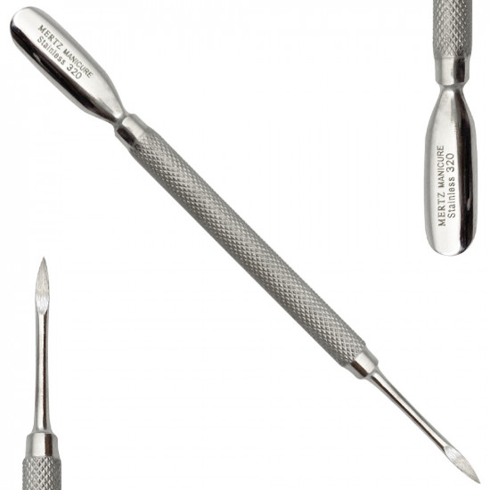 Empurrador de metal MERTZ Manicure 13,5 cm. Nº 320-18636-Китай-Ferramentas de manicure