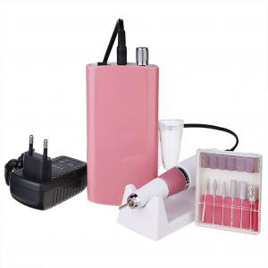 Accumulator voor manicure en pedicure PINK US 801, 30 duizend omwentelingen, 18 w