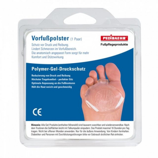 Almofada gel sob o metatarso Gel-Vorfusspolster-33013-Baehr-Tudo para manicure