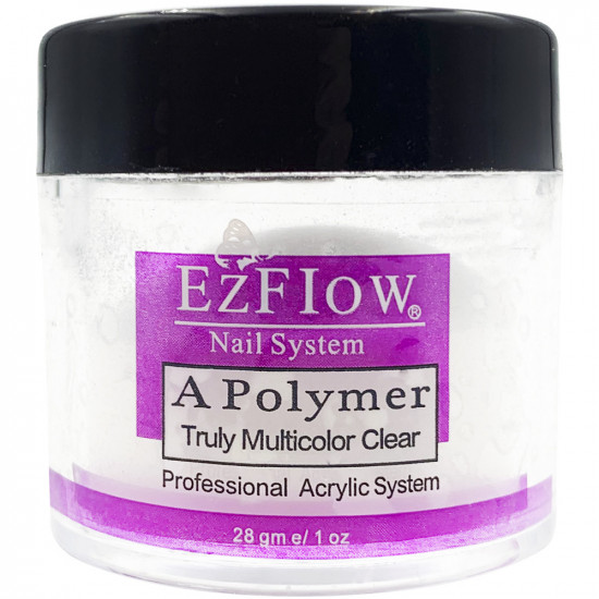 Acrylic powder Ez Flow TRANSPARENT 28 gr., MIS090, 18649, Powder acrylic,  Health and beauty. All for beauty salons,All for a manicure ,All for nails, buy with worldwide shipping