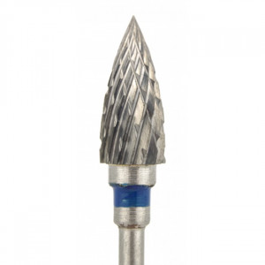 Carbide cutter Flame, notch Medium cruciform