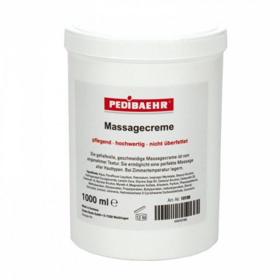 Massagecreme mit Allantoin 1000 ml. Massagecreme.-32766-Baehr-Zorg