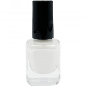  Stamping polish in a square bottle WHITE ,GLB035