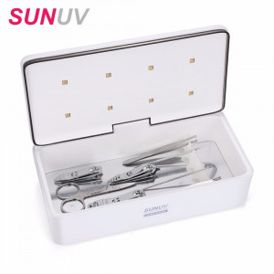  Stérilisateur ultraviolet SUN UV S2. LED UVC, pour la désinfection des instruments de manucure, coiffure, beauté