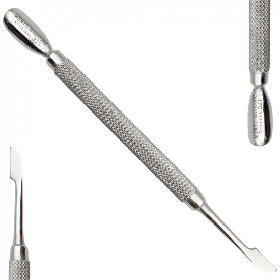 Metal pusher MERTZ Manicure 12,5 cm #321, LAK250, 18626, Posery,  Health and beauty. All for beauty salons,All for a manicure ,All for nails, buy with worldwide shipping