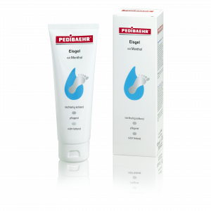 IJsgel met menthol 125 ml. Pedibaehr. Voor voetmassage.