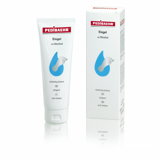 IJsgel met menthol 125 ml. Pedibaehr. Voor voetmassage.-32772-Baehr-Zorg