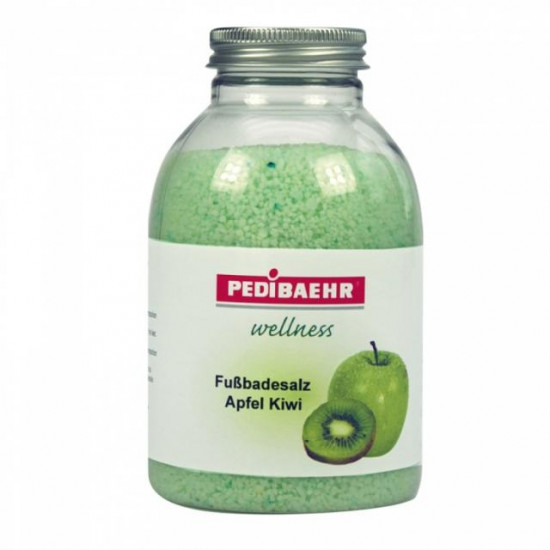 Sel de bain à lextrait de pomme et de kiwi 575 g (Fussbadesalz Apfel Kiwi)-32724-Baehr-Se soucier