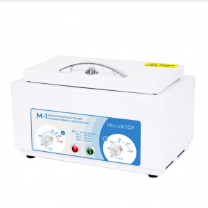 Trockenschrank Microstop M1, Sterilisation von medizinischen Instrumenten, Desinfektion von Instrumenten, Sterilisator von Maniküre-Instrumenten, in einem Schönheitssalon