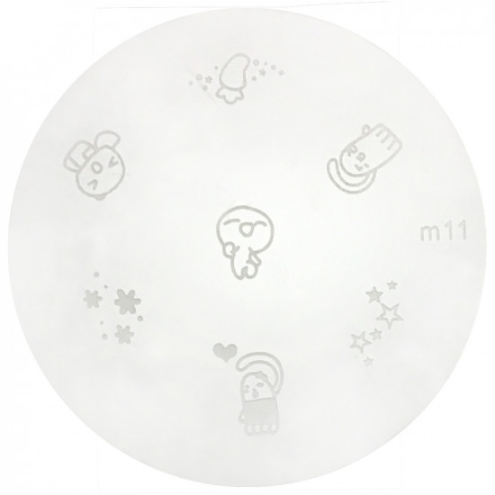 Stempelschijf Lady Victory FSP-11-m11,VIK031-17856-Ubeauty Decor-Stempeln