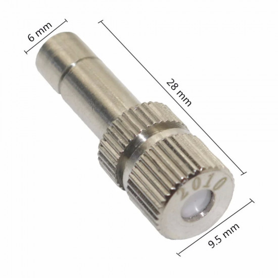 Edelstahl-Nebeldüsen mit Keramikventil 0,1 - 0,6 mm zum Befeuchten, Kühlen, Entstauben, Aufbereiten-63957-Domis-Alles für zu Hause