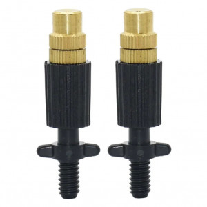 Connector for 2 tubes. 6mm.