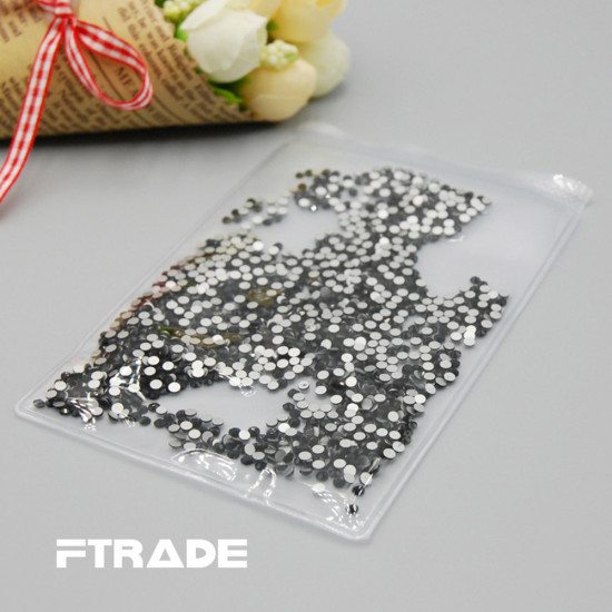 Swarovski steentjes SS4 glas Zwart 1440 st-19026-Китай-Strass voor nagels