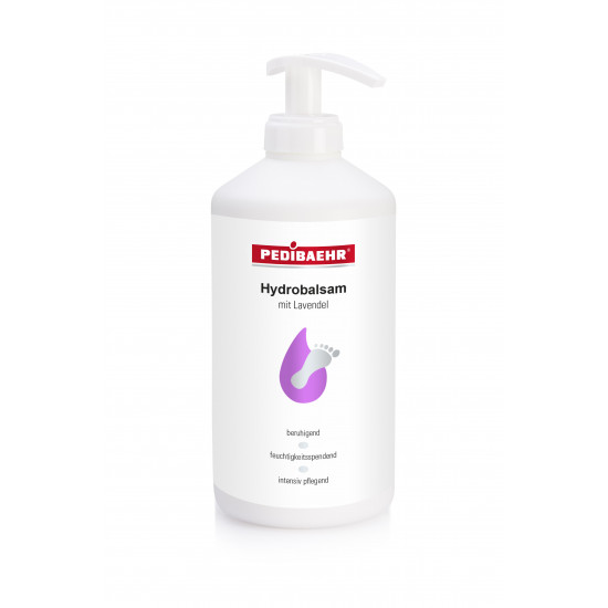 Hydrobaume pour peaux sèches à lhuile de lavande Pedibaehr 500 ml distributeur-32783-Baehr-Se soucier