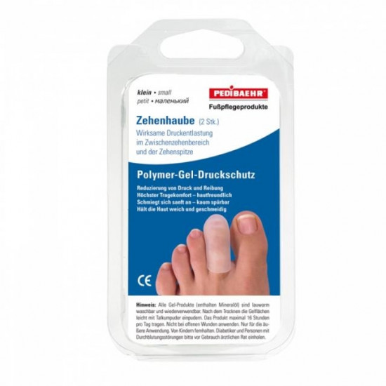 Tapa protectora de gel. Pequeño. 1 unids Zehenhauben-33017-Baehr-Todo para la manicura