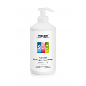 SPA-máscara para mãos com efeito rejuvenescedor, 500 ml. distribuidor. SPA Wellness Anti-Aging Handmaske