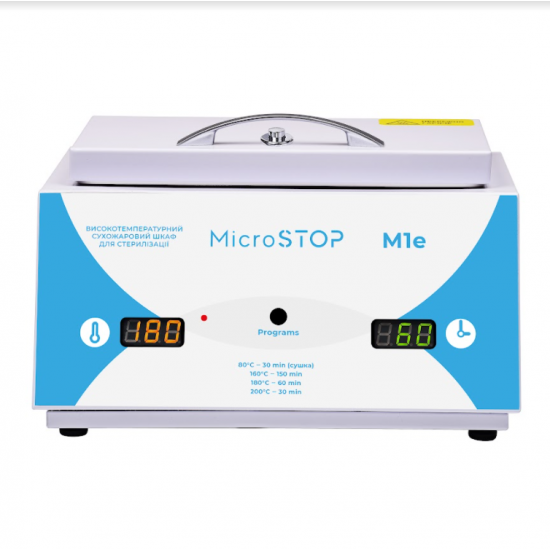 Trockenofen Microstop M1e, Trockenofen zur Sterilisation, Maniküre-Sterilisator, professioneller Trockenofen, Sterilisation von Instrumenten-64052-Микростоп-Elektrische Ausrüstung