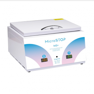 Sterilisator Microstop M3 + Rainbow, voor sterilisatie van instrumenten, voor schoonheidssalons, voor manicure-meesters, cosmetologie, wenkbrauwartiesten