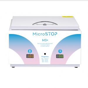 Sterilisator Microstop M3 + Rainbow, voor sterilisatie van instrumenten, voor schoonheidssalons, voor manicure-meesters, cosmetologie, wenkbrauwartiesten