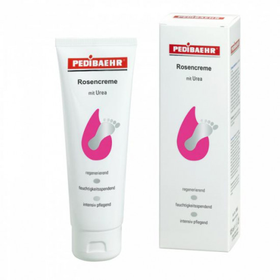 Cream with rose and urea, 30 ml. Pedibaehr, 32782, Cosmetics for feet,  Health and beauty. All for beauty salons,Care ,Cosmetics for feet, buy with worldwide shipping