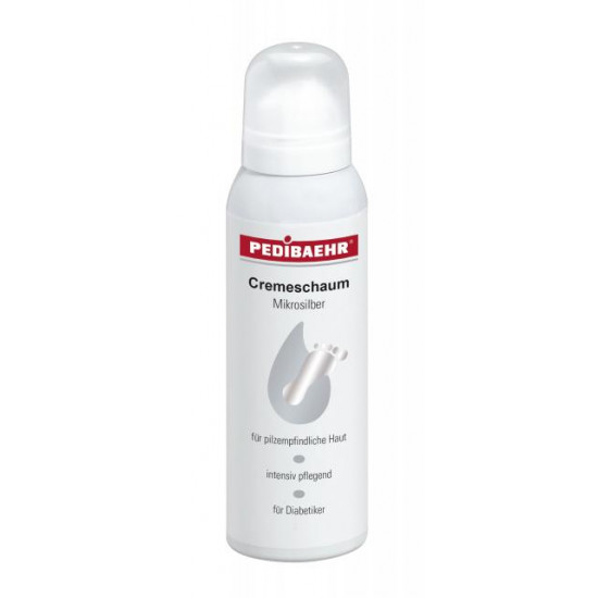 Crème-foam antifungaal met microzilver 500 ml. dispenser. Pedibaehr.-32782-Baehr-Zorg